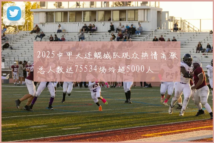 2025中甲大连鲲城队观众热情高涨总人数达75534场均超5000人